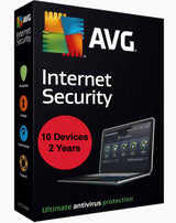 AVG Internet Security 10 Devices - 2 Years