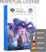 Clip Studio Paint EX Version 4 - Perpetual License for Windows and macOS