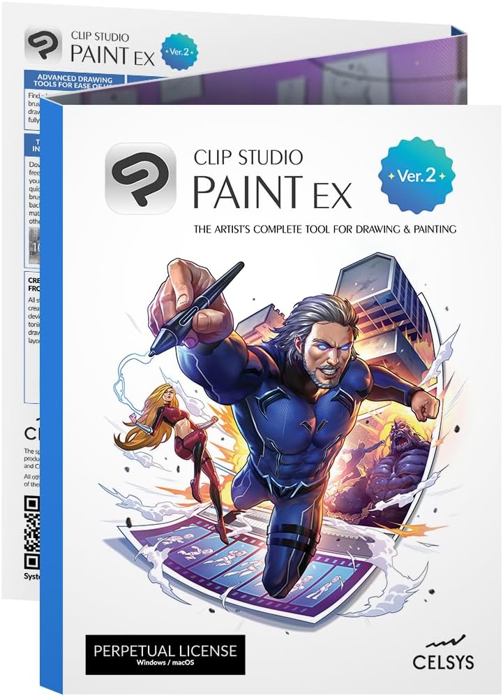 Clip Studio Paint EX - Version 2 Perpetual License