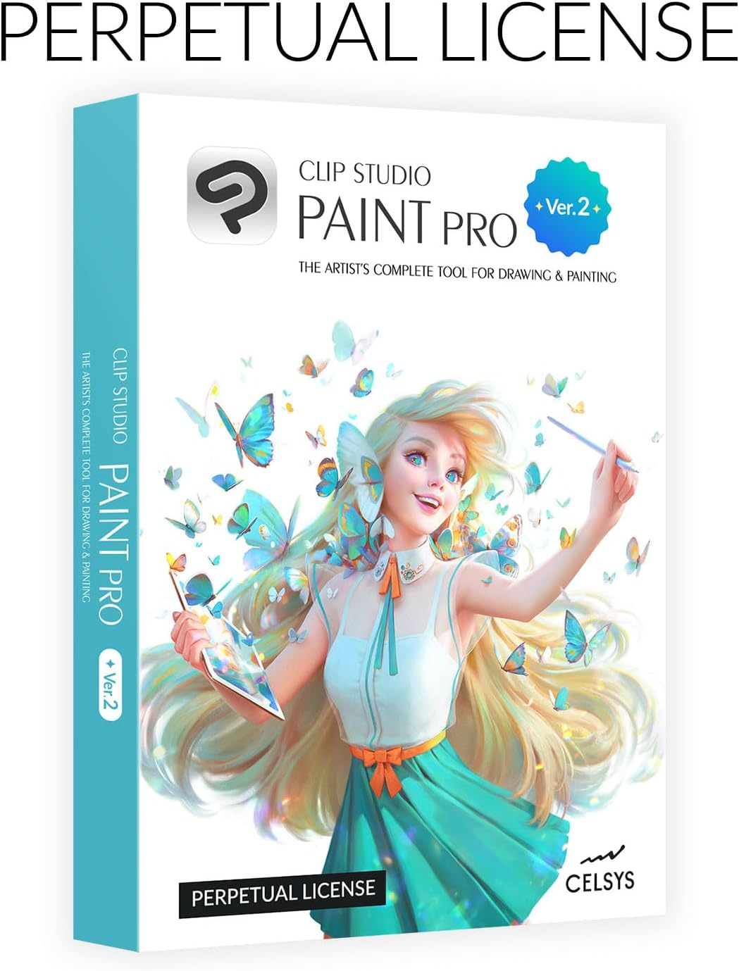 Clip Studio Paint Pro - Version 2 Perpetual License