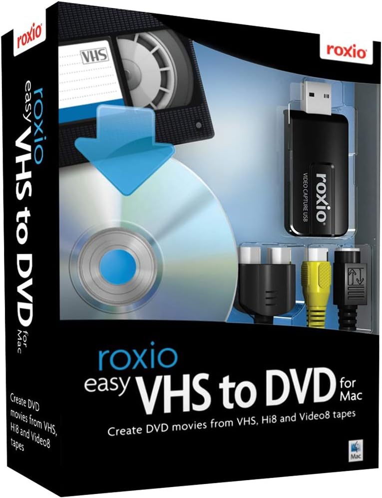 Roxio Easy VHS to DVD for Mac