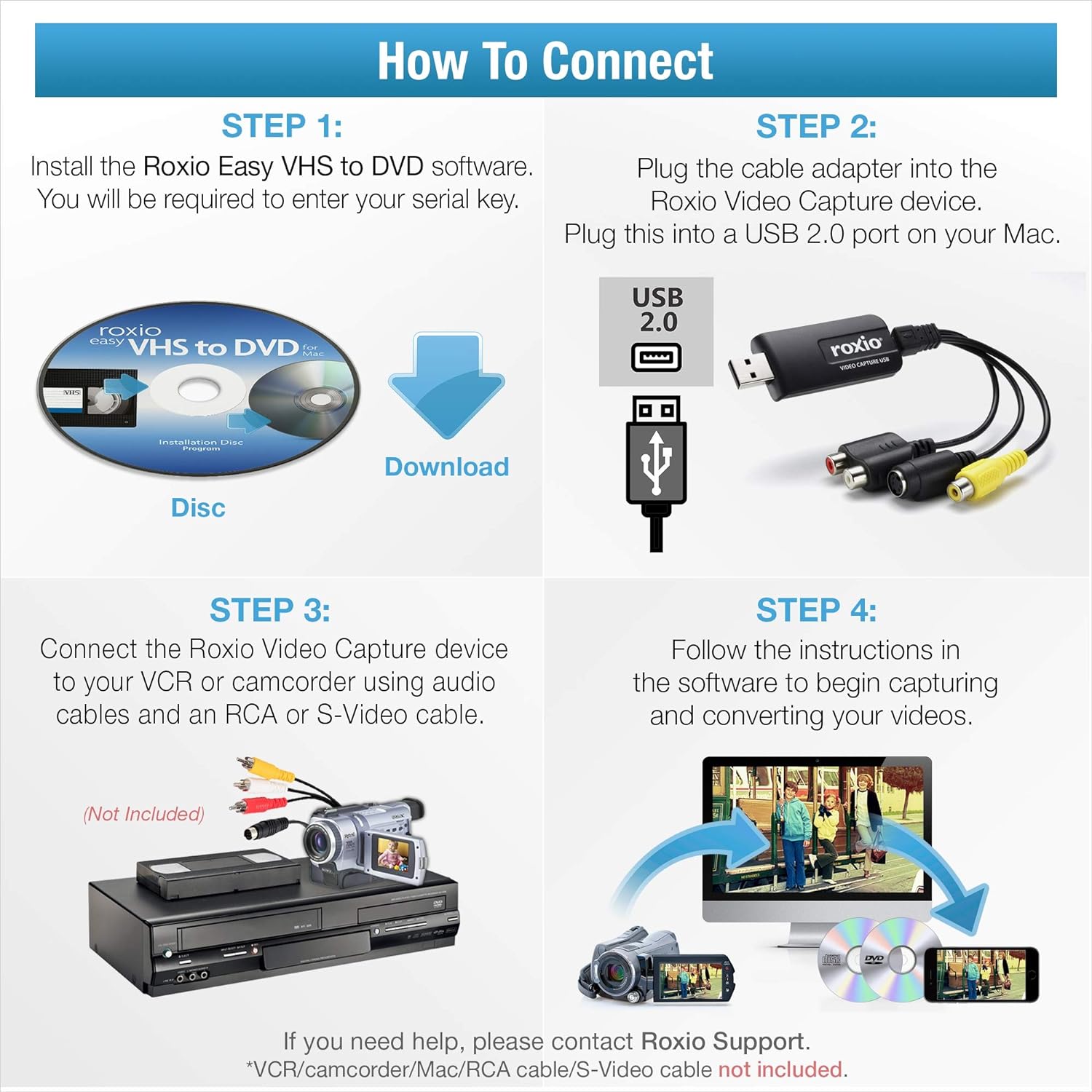 Roxio Easy VHS to DVD for Mac