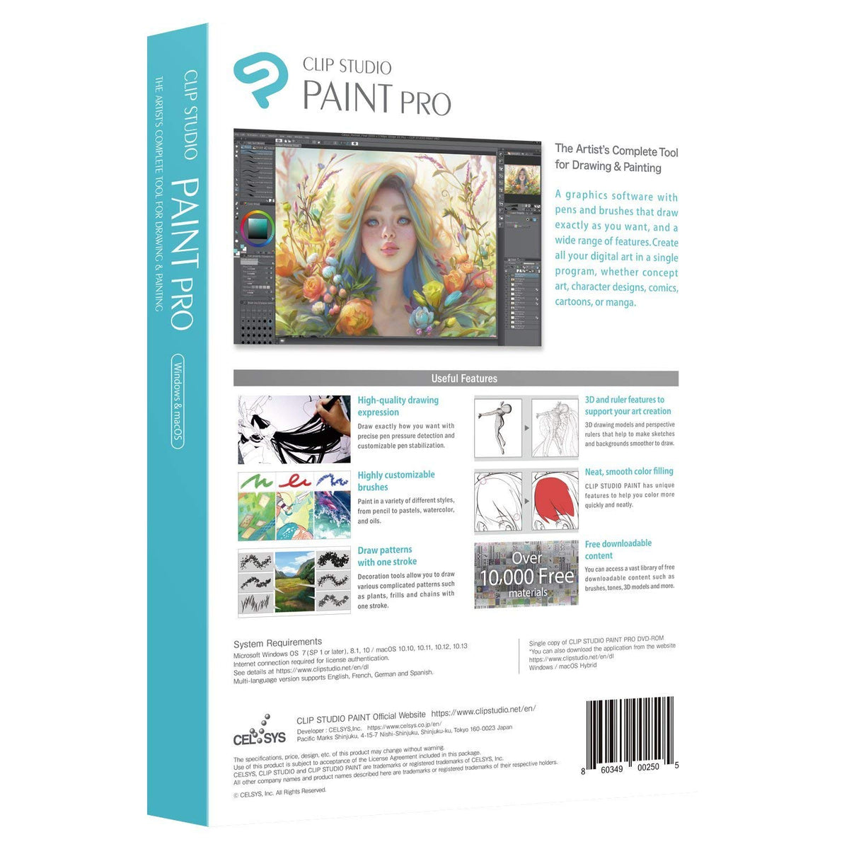 Clip Studio Paint Pro Version 1 - Perpetual