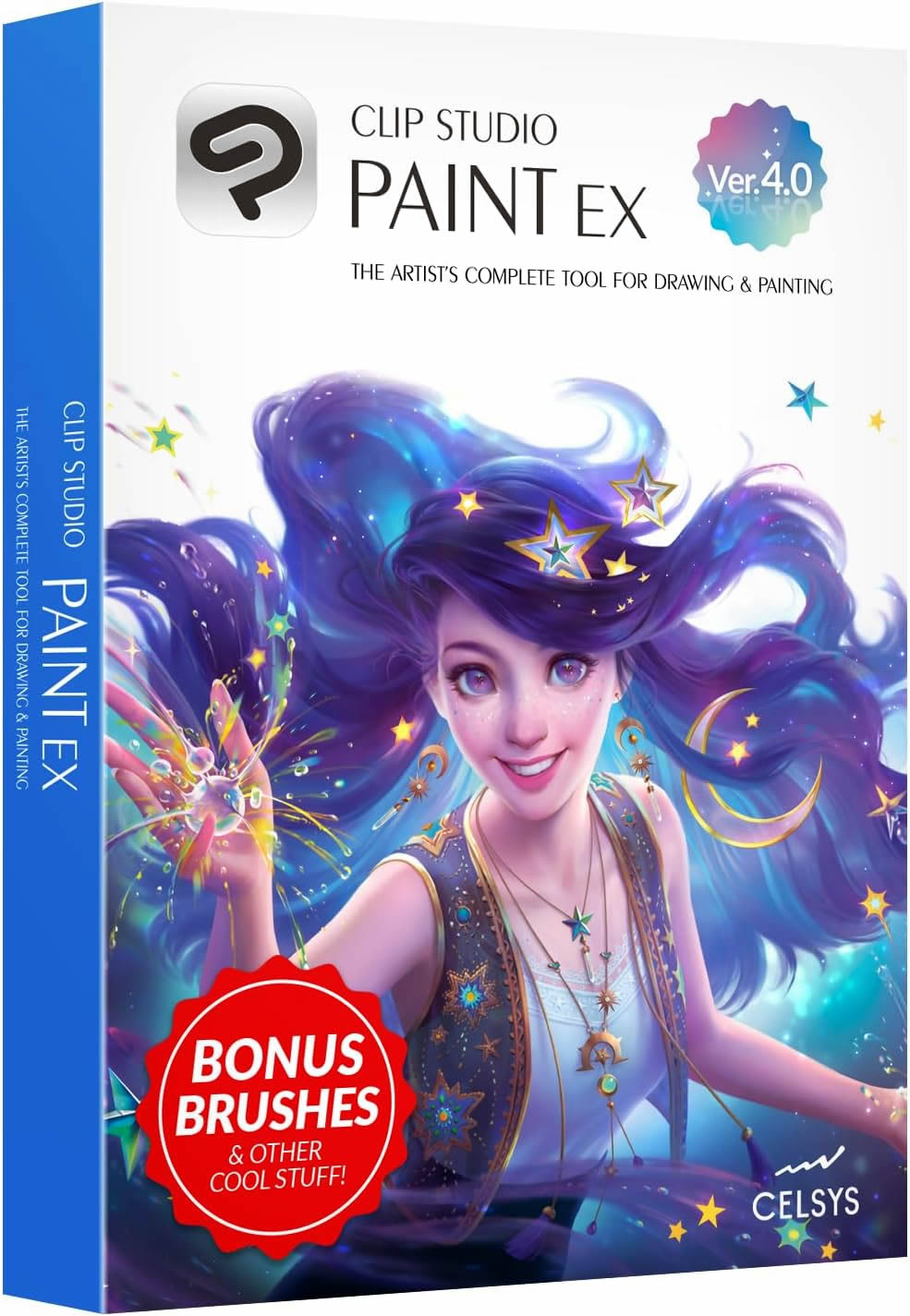 Clip Studio Paint EX Version 4 - Perpetual License for Windows and macOS
