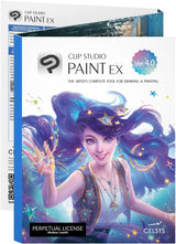 Clip Studio Paint EX Version 4 - Perpetual License for Windows and macOS