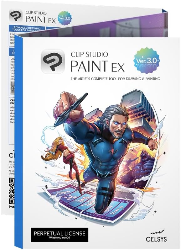 Clip Studio Paint EX - Version 3 Perpetual License