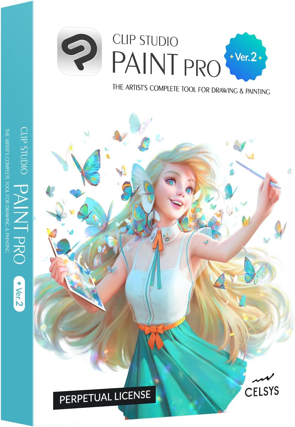 Clip Studio Paint Pro - Version 2 Perpetual License