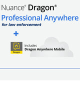 Dragon Professional Anywhere for Law Enforcement (Includes Dragon Mobile)