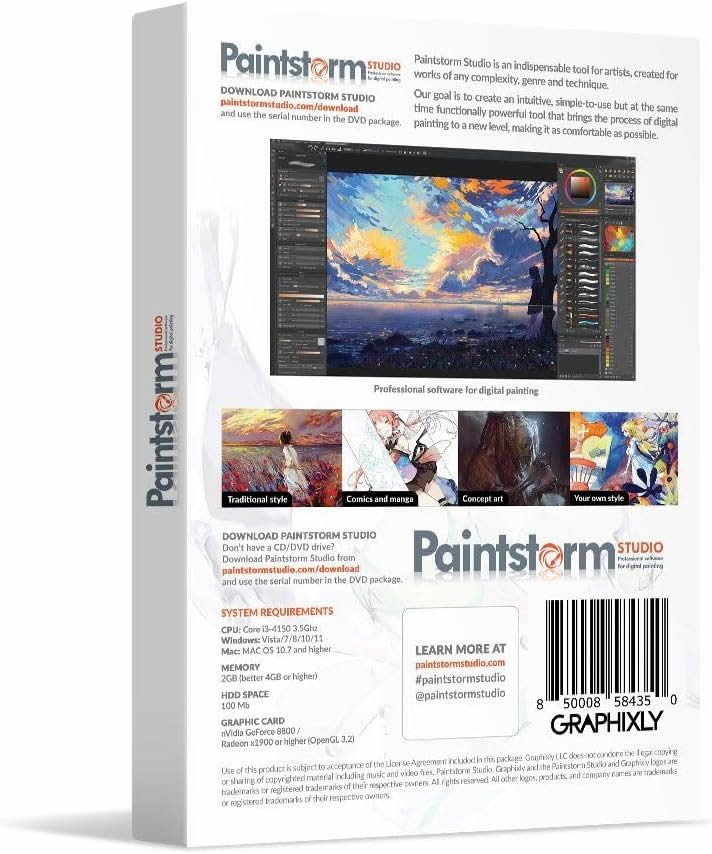 Paintstorm Studio - Digital Painting Software