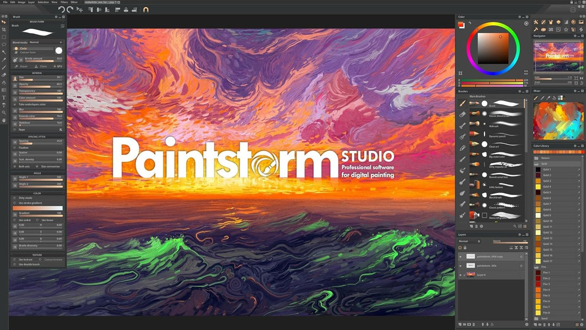 Paintstorm Studio - Digital Painting Software