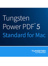 Tungsten Power PDF Standard 5 for Mac - Instant Download